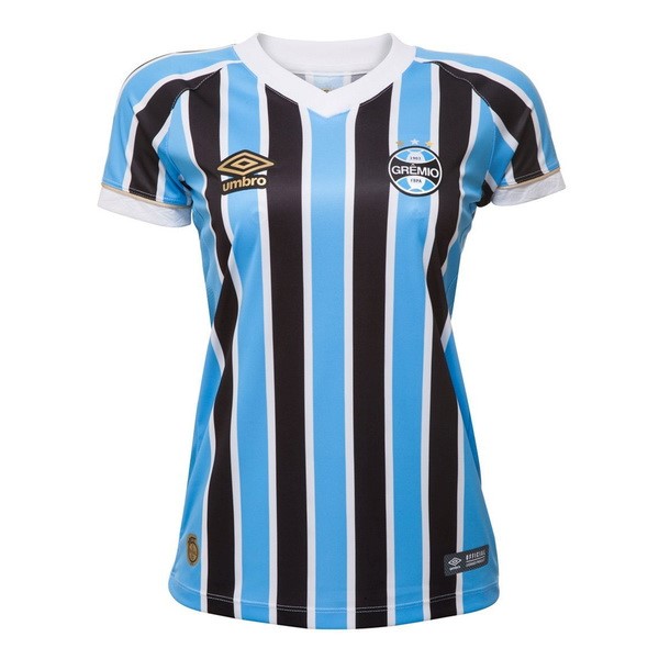 Camiseta Grêmio FBPA Primera Mujer 2018-2019 Azul